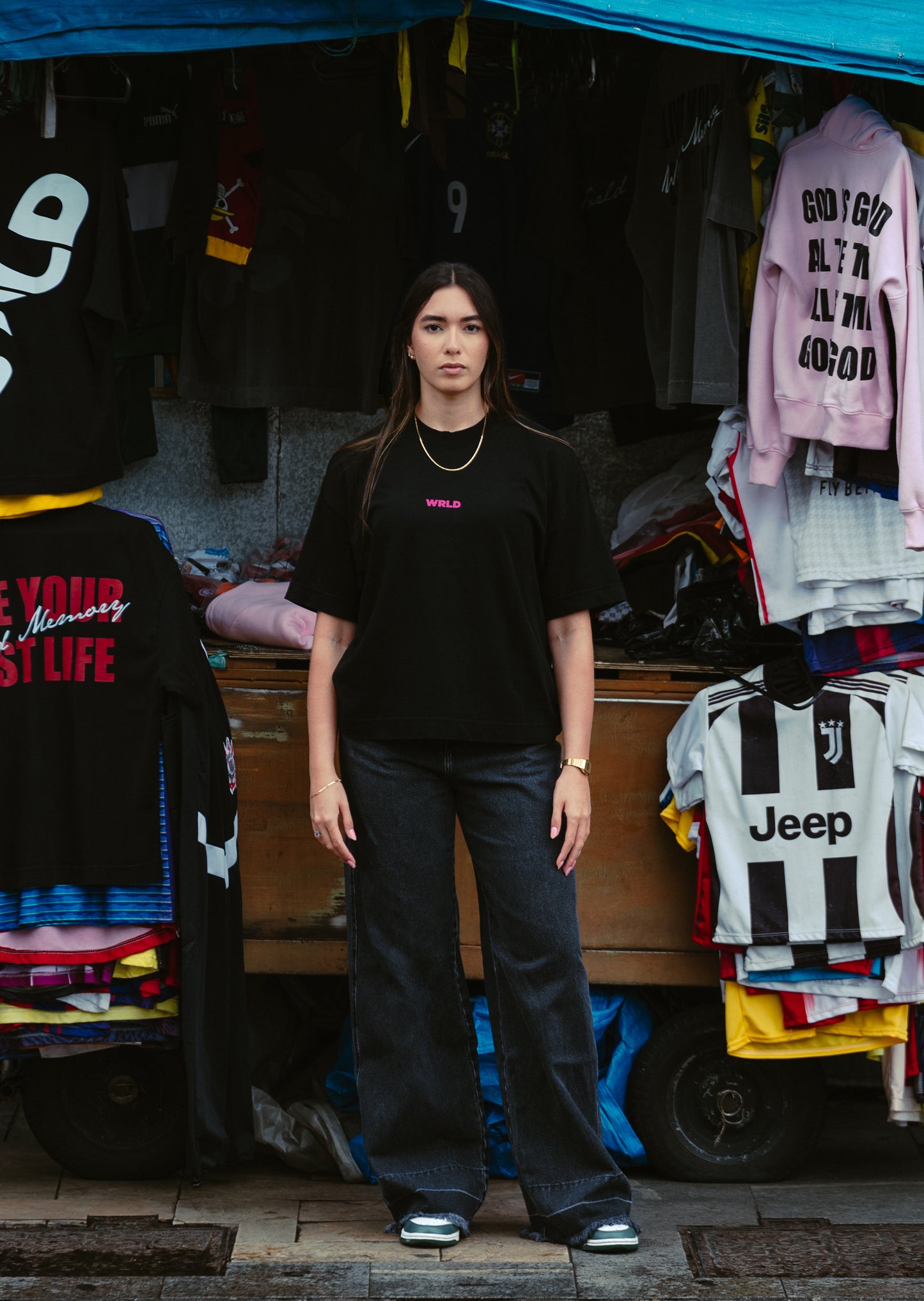 CAMISETA ROSA LIVE YOUR BEST LIFE