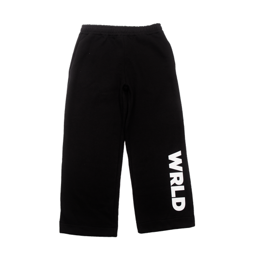 CALÇA MOLETOM PRETO WRLD