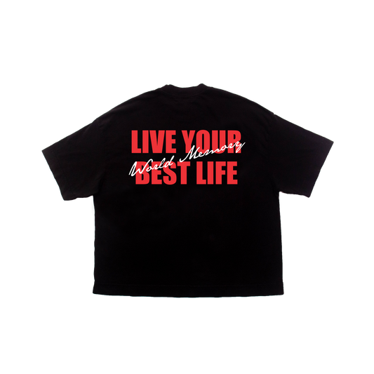 CAMISETA RED LIVE YOUR BEST LIFE