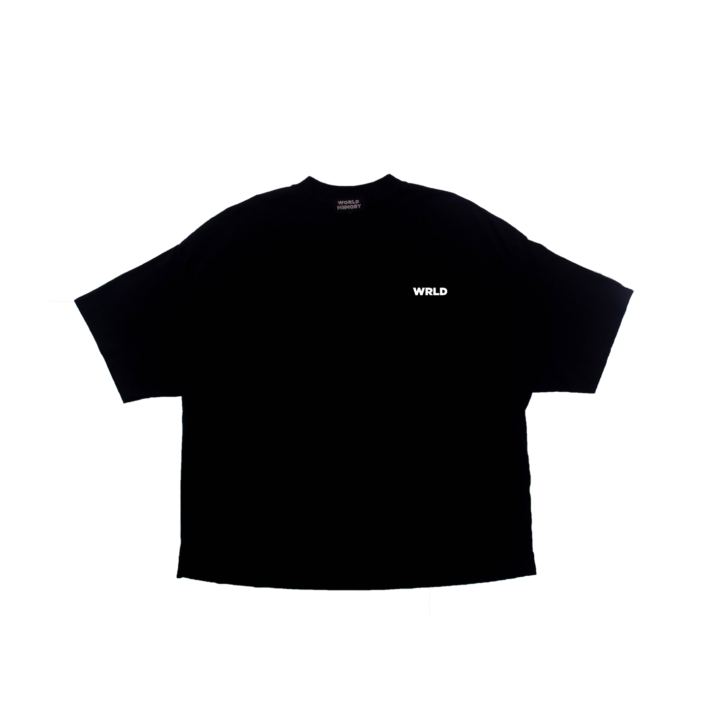 CAMISETA PRETA WRLD MEMORY