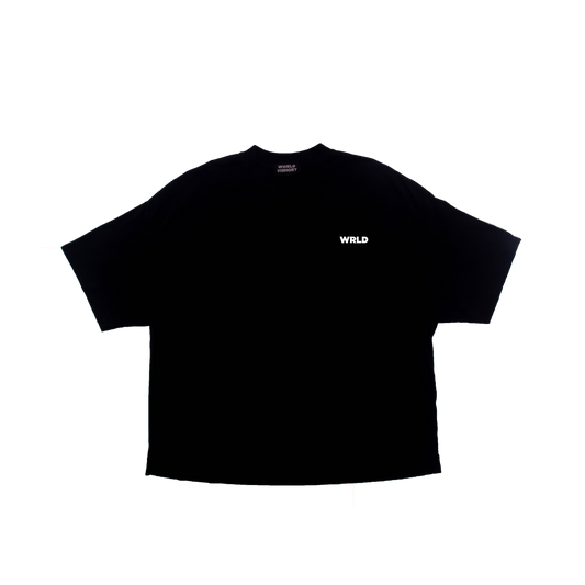CAMISETA PRETA WRLD MEMORY